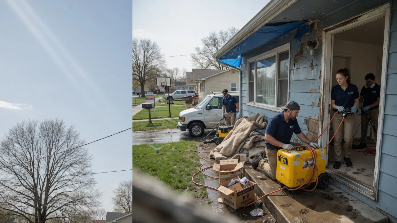 Basement Flood Cleanup in Gadsden, TN near me
